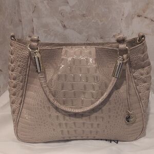 Brahmin Melbourne Ruby Satchel Euc